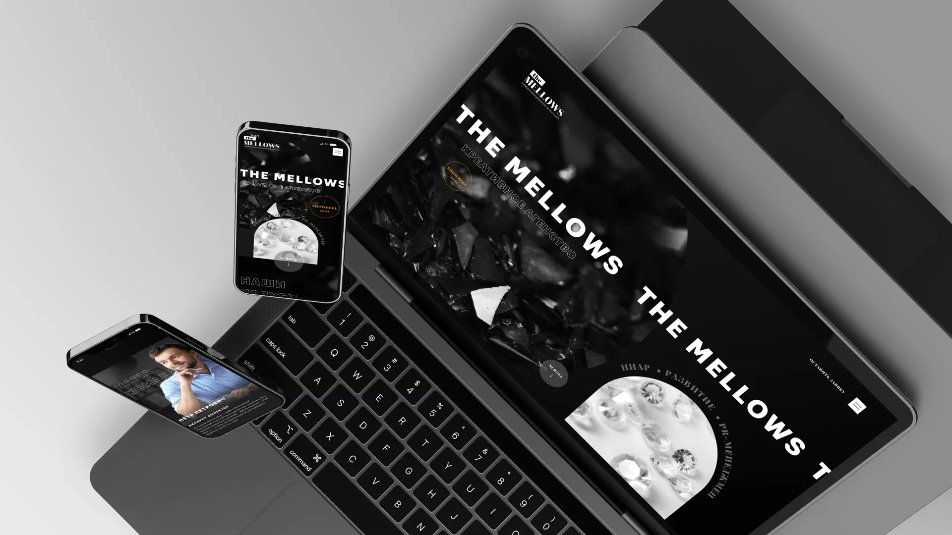Разработка сайта креативного агентства «The Mellows» в Немане